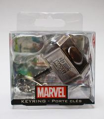 Marvel Comics Metal Keychain Thor Hammer-thumb-1