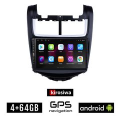 CHEVROLET AVEO (2014-2017) Android οθόνη αυτοκίνητου 4GB με GPS WI-FI (ηχοσύστημα αφής 9" ιντσών OEM Youtube Playstore MP3 USB Radio Bluetooth Mirrorlink εργοστασιακή, 4x60W, Navi)