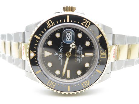 Rolex sea dweller 4000 43mm 126603 two tone 18K 10mils gold plated Superclone quality 2024 custom 