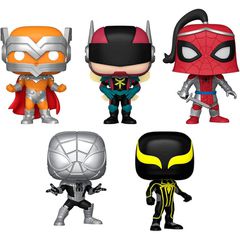 POP pack 3 figures Marvel Spiderman Exclusive-thumb-1