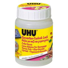 Κόλλα UHU Varnish 150ml Decoupage