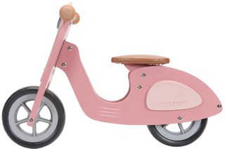 Ξυλινο Ποδηλατο Ισορροπιας Scooter Little Dutch Pink - LD7003