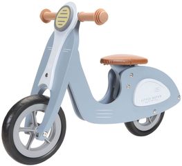 Ξυλινο Ποδηλατο Ισορροπιας Scooter Little Dutch Blue - LD7004