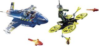 Playmobil Καταδιωξη Drone Απο Αστυνομικο Τζετ - 70780