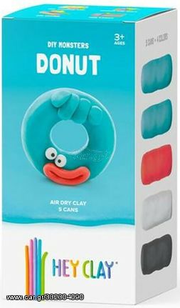 Hey Clay Claymates Diy Monsters Donut - 440018