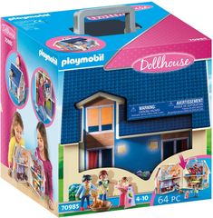 Playmobil Dollhouse Μοντερνο Κουκλοσπιτο - Βαλιτσακι - 70985