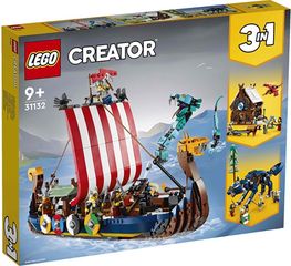 Lego Creator Viking Ship & The Midgard Serpent - 31132