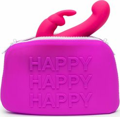 Τσάντα Αποθήκευσης Δονητών Happy Rabbit Storage Case (Μωβ) - Large