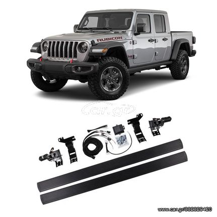 Jeep Gladiator (JT) 2019+ Ηλεκτρικά Σκαλοπάτια [Phantom]