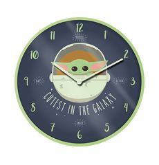 Star Wars: The Mandalorian (Cutest In The Galaxy) Πλαστικό Clock (GP85454)