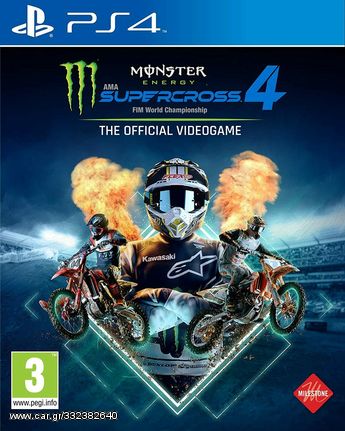 Monster Energy Supercross - The Official Videogame 4 / PlayStation 4