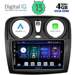 Εργοστασιακή οθόνη OEM Dacia DOKKER 2012-2021 με οθόνη αφής 9″ & Android 13!! GPS-Bluetooth-USB-SD ΓΡΑΠΤΗ εγγύηση 2 ετών!!