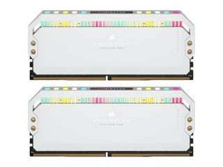 Corsair Dominator Platinum RGB 32GB DDR5 RAM με 2 Modules (2x16GB) και Συχνότητα 6200MHz για Desktop (CMT32GX5M2X6200C36W) - Πληρωμή και σε έως 9 δόσεις