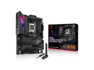 Asus ROG STRIX X670E-E Gaming WIFI Motherboard ATX με AMD AM5 Socket (90MB1BR0-M0EAY0) - Πληρωμή και σε έως 9 δόσεις