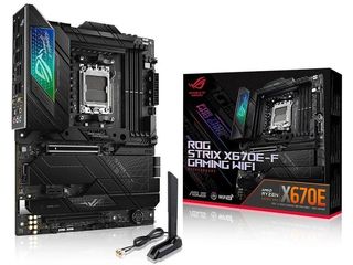 Asus Rog Strix X670E-F Gaming WiFi Motherboard ATX με AMD AM5 Socket (90MB1BA0-M0EAY0) - Πληρωμή και σε έως 9 δόσεις