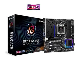 Asrock B650M PG Riptide Motherboard Micro ATX με AMD AM5 Socket (B650M PG RIPTIDE) - Πληρωμή και σε έως 9 δόσεις