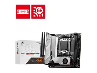 MSI MPG B650I EDGE WIFI Motherboard Mini ITX με AMD AM5 Socket (7D73-001R) - Πληρωμή και σε έως 9 δόσεις