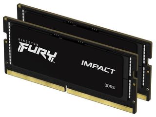 Kingston Fury Impact 64GB DDR5 RAM με 2 Modules (2x32GB) και Ταχύτητα 5600 για LAPTOP (KF556S40IBK2-64) - Πληρωμή και σε έως 9 δόσεις