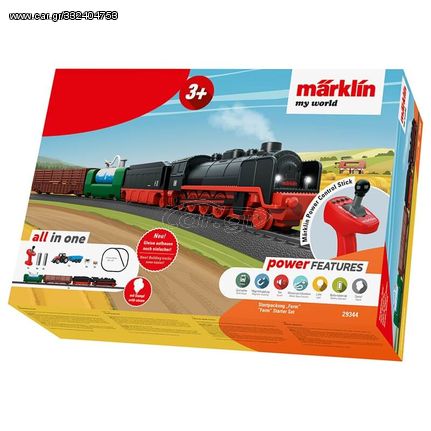 Σετ Τρένο "Φάρμα" με Ατμομηχανή Märklin my World 3+ (29344)