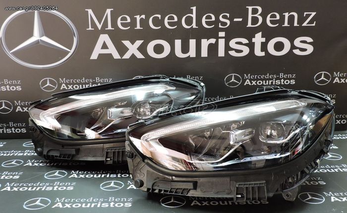 ΦΑΝΑΡΙ ΕΜΠΡΟΣΘΙO ΑΡΙΣΤΕΡΟ, MERCEDES-BENZ, C-CLASS W206, XENON, PERFORMANCE, ME TH ΠΛΑΚΕΤA, 2022-2023  **AXOURISTOS**