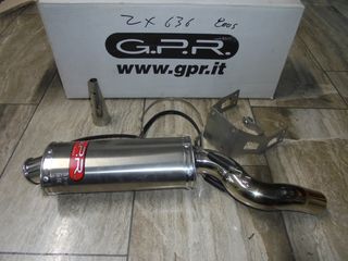 ΕΞΑΤΜΙΣΗ ΤΕΛΙΚΟ INOX GPR ΓΙΑ KAWASAKI ZX 636 2005##ΜΟΤΟ ΚΟΡΔΑΛΗΣ##