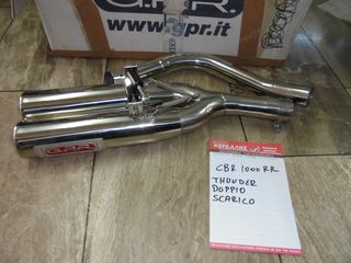 ΤΕΛΙΚΑ INOX GPR ΓΙΑ HONDA CBR 1000RR THUNDER DOPPIO SCARICO ##ΜΟΤΟ ΚΟΡΔΑΛΗΣ##