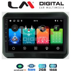 LM Digital - LM ZL4232 GPS Οθόνη OEM Multimedia Αυτοκινήτου για SUZUKI IGNIS 2016> (BT/GPS/WIFI)