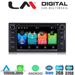 LM Digital - LM N4071 GPS Οθόνη OEM Multimedia Αυτοκινήτου για TOYOTA RAV4, HILUX, YARIS, (CarPlay/AndroidAuto/BT/GPS/WIFI)