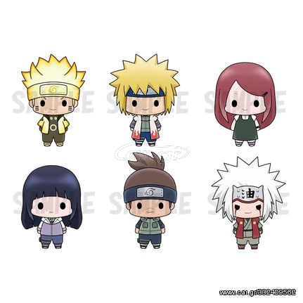 Naruto Shippuden Chokorin Mascot Series Collectible Figure 6er-Pack Vol. 3 5 cm