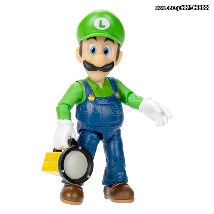 The Super Mario Bros. Film Action Figure Luigi 13 cm