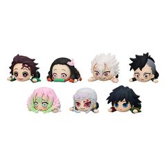 Demon Slayer: Kimetsu no Yaiba Puchi PVC Collectible Figure 7er-Pack Lay-Down Set 1 3 cm