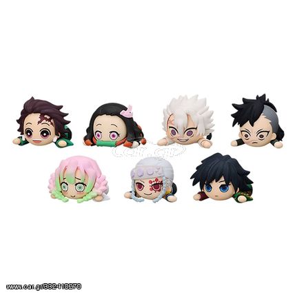 Demon Slayer: Kimetsu no Yaiba Puchi PVC Collectible Figure 7er-Pack Lay-Down Set 1 3 cm