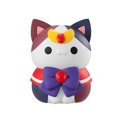 Pretty Guardian Sailor Moon Nyanto! The Big Nyaruto Series Collectible Figure Sailor Mars 10 cm