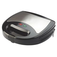 Telemax KJ-302 Τοστιέρα με Αποσπώμενες Πλάκες για 2 Τοστ 750W Inox