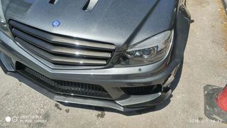 Αναλαμβάνουμε Βαφές Carbon - Hydrographics - Υδροβαφή προφυλακτήρα και Διαχύτες  Mercedes C CLASS + AMG