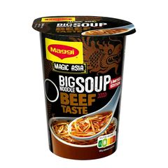 Maggi Magic Asia Big Soup Νουντλς Βοδινό 78γρ.