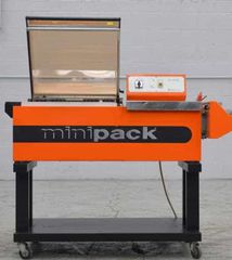 θερμοσυρικνωτικη καμπανα συσκευασιας FM 76 Semi-Automatic Shrink Wrap Machine made in Italy
