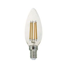 Λάμπα led filament κεράκι Ε14 7W 230V 4000k ενδιάμεσο λευκό φως 880lumen 30000h