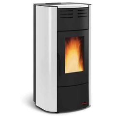 Σόμπα Pellet Καλοριφέρ La Nordica Raffaella Idro H15 18.1kW - Λευκό - Λευκό