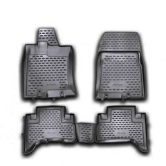ΠΑΤΑΚΙΑ ΣΕ ΣΚΑΦΗ TPE ΛΑΣΤΙΧΟ ΓΙΑ TOYOTA FJ-CRUISER 2006+ ΣΕ ΜΑΥΡΟ ΧΡΩΜΑ NOVLINE - 4 ΤΕΜ.