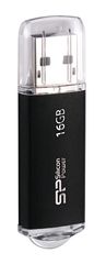 SILICON POWER USB Flash Drive Ultima II-I, 16GB, USB 2.0, μαύρο - SP016GBUF2M01V1K
