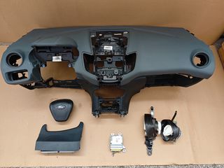 Σετ αερόσακοι κομπλέ με ταμπλό από Ford Fiesta 2009 - 2013