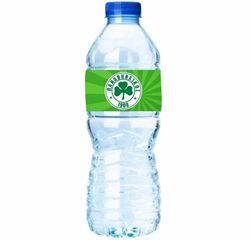 Ετικέτες για μπουκάλια νερού Παναθηναϊκός (8 τεμ)