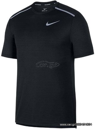 Nike Dri-FIT Running Miler Ανδρική κοντομάνικη μπλούζα για τρέξιμο Χρώμα μαυρο μέγεθος XL