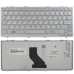 Πληκτρολόγιο Laptop keyboard για Toshiba T210 - NSK-TJ301 9Z.N2P82.301 PK130CN1A00 MP-09R83US6698 PK130CN2A00 SILVER US (Κωδ.40016USSILVER)