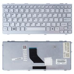 Πληκτρολόγιο - Laptop Keyboard για Toshiba T210 NSK-TJ301 9Z.N2P82.301 PK130CN1A00 MP-09R83US6698 PK130CN2A00 US Silver ( Κωδ.40016USSILVER )