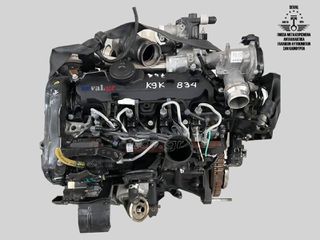 ΚΙΝΗΤΗΡΑΣ K9K 834 1.5 dCi Turbo 8V 90 hp (66 kW) RENAULT - DACIA  Καλέστε για τιμή Seval