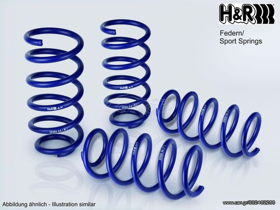 H&R Ελατήρια Ανύψωσης H&R Subaru (XV) - (+25mm/+25mm) (28867-1) ***ΑΜΟΡΤΙΣΕΡ ΛΑΔΑΣ***