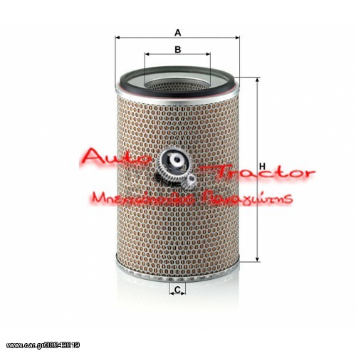 MANN ΦΙΛΤΡΟ ΑΕΡΟΣ (C24719) MERCEDES FIAT DEUTZ K.A