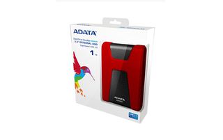 ADATA DashDrive Durable HD650 external hard drive 1000 GB Red-thumb-1